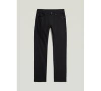 5-Pocket-Jeans G-STAR "Mosa Straight Jeans", Herren, Gr. 28, Länge 32, schwarz (pitch schwarz), Obermaterial: 74% Baumwolle, 25% Baumwolle, 1% Elasthan, Jeans 5-Pocket-Jeans (71553159-28) pitch schwar