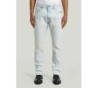 5-Pocket-Jeans G-STAR "Mosa Straight Jeans", Herren, Gr. 29, Länge 32, sun faded graphite blau, Obermaterial: 79% Baumwolle, 20% Baumwolle, 1% Elasthan, Jeans 5-Pocket-Jeans (77548149-29) sun faded gr