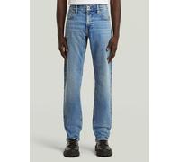 5-Pocket-Jeans G-STAR "Mosa Straight Jeans", Damen, Gr. 40, Länge 32, faded sea point blau, Obermaterial: 5% Elastomultiester, 1% Elasthan, Jeans 5-Pocket-Jeans (59175912-40) faded sea point blau