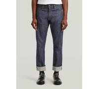 5-Pocket-Jeans G-STAR "Mosa Straight Selvedge Jeans", Damen, Gr. 29, Länge 32, raw denim, Obermaterial: 1% Elasthan, Jeans 5-Pocket-Jeans (79618744-29) raw denim