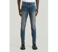 5-Pocket-Jeans G-STAR "Revend FWD Skinny Jeans", Damen, Gr. 34, Länge 34, antique blauschist, Obermaterial: 94% Baumwolle, 4% Elastomultiester, 2% Elasthan, Jeans 5-Pocket-Jeans (58074913-34) antique