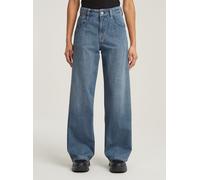 5-Pocket-Jeans G-STAR "Skater High Loose Jeans", Damen, Gr. 24, Länge 32, blau (faded blau mist), Obermaterial: 100% Baumwolle, Jeans 5-Pocket-Jeans (91018248-24) faded blau mist