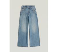 5-Pocket-Jeans G-STAR "Skater High Loose Jeans", Damen, Gr. 25, Länge 32, vintage patina blau restorot, Obermaterial: 100% Baumwolle, Jeans 5-Pocket-Jeans (54113742-25) vintage patina blau restorot