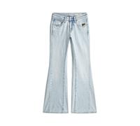 5-Pocket-Jeans G-STAR "Stevey Flare Jeans", Damen, Gr. 25, Länge 30, sun faded blau galena, Obermaterial: 79% Baumwolle, 20% Baumwolle, 1% Elasthan, Jeans 5-Pocket-Jeans (36371656-25) sun faded blau g