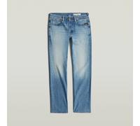 5-Pocket-Jeans G-STAR "Streem Slim Tapered", Herren, Gr. 36, Länge 34, sun faded air force blau, Denim/Jeans, Obermaterial: 99% Baumwolle, 1% Elasthan, slim fit lang, Jeans 5-Pocket-Jeans, in Denim-Qu