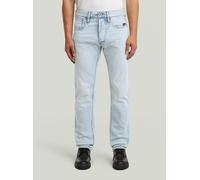 5-Pocket-Jeans G-STAR "Streem Slim Tapered Jeans", Damen, Gr. 35, Länge 36, sun faded blau galena, Obermaterial: 79% Baumwolle, 20% Baumwolle, 1% Elasthan, Jeans 5-Pocket-Jeans (61791907-35) sun faded