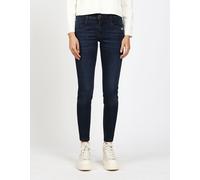 5-Pocket-Jeans GANG "94AMELIE", Damen, Gr. 30, Normalgrößen, blau (blaunight wash), 89% Baumwolle, 9% Polyester, 2% Elasthan, unifarben, skinny fit 7/8-Länge, Jeans 5-Pocket-Jeans, im 5-Pocket-Style (