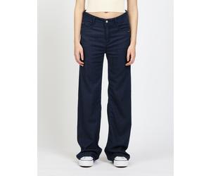 5-Pocket-Jeans GANG "94AMELIE WIDE", Damen, Gr. 28, N-Gr, prewashed, Denim/Jeans, Obermaterial: 90% Baumwolle, 7% Polyester, 3% Elasthan, regular fit lang, Jeans 5-Pocket-Jeans, aus weichem SWEAT Deni