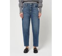 5-Pocket-Jeans GANG "94BLAKE", Damen, Gr. 24, Normalgrößen, vivid midblau, 56% Baumwolle, 32% Polyester, 11% Viskose, 1% Elasthan, unifarben, gerade, unten schmal 7/8-Länge, Jeans 5-Pocket-Jeans, im 5