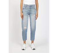 5-Pocket-Jeans GANG "94BLAKE", Damen, Gr. 29, N-Gr, blau (destroyed vint wash), Denim/Jeans, Obermaterial: 99% Baumwolle, 1% Elasthan, regular fit knöchelfrei, Jeans 5-Pocket-Jeans, mit eingesetztem S