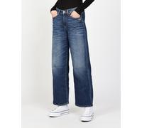 Weite Jeans GANG "94CARLOTTA", Damen, Gr. 30, N-Gr, blau (genuine indigo), Denim/Jeans, Obermaterial: 99% Baumwolle, 1% Elasthan, casual, weit, Jeans, weiter Fit im bodenlangen Palazzo-Style, Topselle