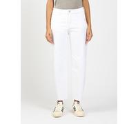 5-Pocket-Jeans GANG "94IDA", Damen, Gr. 28, N-Gr, weiß, Denim/Jeans, Obermaterial: 100% Baumwolle, casual, Ballonform knöchellang, Jeans, im lässigen O-Shape (45771802-28) weiß
