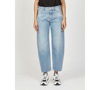 5-Pocket-Jeans GANG "94IDA", Damen, Gr. 33, N-Gr, spring denim, Denim/Jeans, Obermaterial: 90% Baumwolle, 8% Polyester, 2% Elasthan, Ballonform knöchellang, Jeans 5-Pocket-Jeans, im lässigen O-Shape (