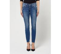 Skinny-fit-Jeans GANG "94NENA", Damen, Gr. 26, N-Gr, destroyed auth blau, Denim/Jeans, Obermaterial: 90% Baumwolle, 6% Polyester, 4% Elasthan, eng lang, Jeans, mit modischer Waschung (81631461-26) des