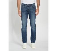 5-Pocket-Jeans GANG "94NICO", Herren, Gr. 33, Länge 34, blau (authentic dunkelblau), Denim/Jeans, Obermaterial: 99% Baumwolle, 1% Elasthan, slim fit lang, Jeans 5-Pocket-Jeans, in zwei verschiedenen B