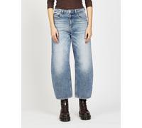 5-Pocket-Jeans GANG "94SARINA", Damen, Gr. 29, N-Gr, authentic waterlines, Denim/Jeans, Obermaterial: 100% Baumwolle, Ballonform knöchelfrei, Jeans 5-Pocket-Jeans, mit Abnähern an Knie und Saum (95001