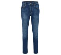 5-Pocket-Jeans HECHTER PARIS "HECHTER PARIS FM Jeans", Herren, Gr. 36-36, Länge 36, blau (dunkelblau), Obermaterial: 80% Baumwolle CO. 18% Polyester PES. 2% Elasthan EL., regular fit, Jeans 5-Pocket-J