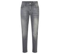 5-Pocket-Jeans HECHTER PARIS "HECHTER PARIS FM Jeans", Herren, Gr. 38-30, Länge 30, schwarzgrau, Obermaterial: 92% Baumwolle CO. 6% Polyester PES. 2% Elasthan EL., regular fit, Jeans 5-Pocket-Jeans, U