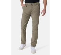 5-Pocket-Jeans HERO BY JOHN MEDOOX "Baxter Denim Relaxed Fit Jeans", Herren, Gr. 34, Länge 32, grün (khaki wash), Denim/Jeans, 98% Baumwolle, 2% Elasthan, straight fit lang, Jeans 5-Pocket-Jeans, Rela