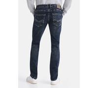 5-Pocket-Jeans HERO BY JOHN MEDOOX "Baxter Denim Relaxed Fit", Herren, Gr. 36, Länge 36, vintage used, Denim/Jeans, 99% Baumwolle, 1% Elasthan, straight fit lang, Jeans 5-Pocket-Jeans, Relaxed Fit Cas