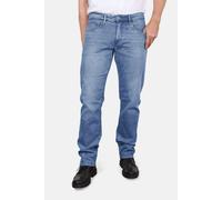 Denver Fashion Herren 5-Pocket-Jeans Straight Fit Denim/Jeans clean wash gerade lang