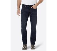 5-Pocket-Jeans HERO BY JOHN MEDOOX "Denver Regular Straight Stretch Jeans", Herren, Gr. 38, Länge 32, blau (indigo wash), Denim/Jeans, 98% Baumwolle, 2% Elasthan, straight fit lang, Jeans 5-Pocket-Jea