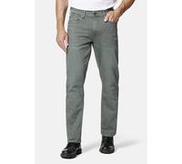 5-Pocket-Jeans HERO BY JOHN MEDOOX "Phoenix Denim BIG Colour Straight Cut Stretch Jeans", Herren, Gr. 40, Länge 32, grün (grün lake), Denim/Jeans, 98% Baumwolle, 2% Elasthan, straight fit lang, Jeans 