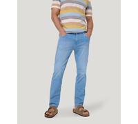 5-Pocket-Jeans, Herren, Gr. 40, Länge 34, blau (light blau), Denim/Jeans, Obermaterial: 90% Baumwolle, 8% Polyester, 2% Elasthan, PIONEER AUTHENTIC JEANS, casual, gerade lang, Jeans (10309449-40) ligh
