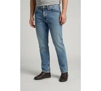 5-Pocket-Jeans, Herren, Gr. 42, Länge 32, blau, Denim/Jeans, Obermaterial: 99% Baumwolle, 1% Elasthan, S.OLIVER MEN BIG SIZES, unifarben, normal lang, Jeans 5-Pocket-Jeans, mit Stretch - Große Größen
