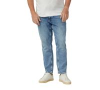 5-Pocket-Jeans, Herren, Gr. 46, Länge 32, blau, Denim/Jeans, Obermaterial: 99% Baumwolle, 1% Elasthan, S.OLIVER MEN BIG SIZES, unifarben, normal lang, Jeans 5-Pocket-Jeans, mit Stretch - Große Größen