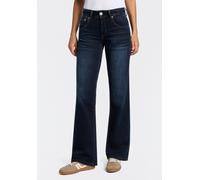 5-Pocket-Jeans HERRLICHER "Edna Denim Light", Damen, Gr. 29, Länge 30, schwarz sea, Denim/Jeans, Obermaterial: 98% Baumwolle, 2% Elasthan, bootcut fit normal, Jeans 5-Pocket-Jeans, im Flared Fit (1407