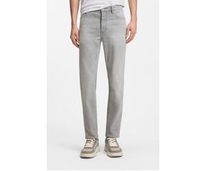 5-Pocket-Jeans HUGO "Brody", Herren, Gr. 32, Länge 34, medium grau032, Denim/Jeans, Obermaterial: 99% Baumwolle, 1% Elasthan, unifarben, lang, Jeans 5-Pocket-Jeans, Tapered Fit, mittlere Leibhöhe (230