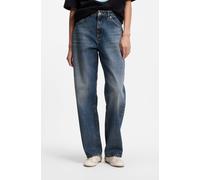 HUGO Loose-Fit Jeans aus fester Baumwolle mit weitem Beinverlauf - Style Leni_S_B, 50564951 Blau 32/34