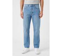 5-Pocket-Jeans HUGO "Nate", Herren, Gr. 34, Länge 32, blau (light, pastel blau450), Denim/Jeans, Obermaterial: 100% Baumwolle, unifarben, weit lang, Jeans 5-Pocket-Jeans, Baggy Fit, stone washed (2340