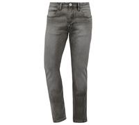 5-Pocket-Jeans INDICODE "5-Pocket-Jeans IDQuebec", Herren, Gr. 34, Länge 34, grau (dunkelgrau), Jeans, Obermaterial: 98% Baumwolle CO. 2% Elasthan EL., unifarben, regular fit, Hosen 5-Pocket-Jeans (89