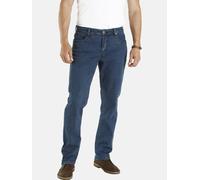 5-Pocket-Jeans JAN VANDERSTORM "Jeans ALMIN", Herren, Gr. 56, blau (dunkelblau), Obermaterial: 98% Baumwolle CO. 2% Elasthan EL., casual, comfort fit lang, Hosen (26687458-56) dunkelblau