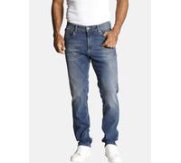 5-Pocket-Jeans JAN VANDERSTORM "Jeans WALLNER", Herren, Gr. 31, Länge 32, blau, Obermaterial: 98% Baumwolle. 2% Elasthan., comfort fit, Jeans 5-Pocket-Jeans (99180446-31) blau