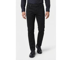 5-Pocket-Jeans JOOP JEANS "Jeans Mitch", Herren, Gr. 33, Länge 34, schwarz, Denim/Jeans, Obermaterial: 90% Baumwolle, 8% Elastomultiester, 2% Elasthan, clean, unifarben, Jeans 5-Pocket-Jeans, mit Gürt