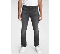 5-Pocket-Jeans JOOP JEANS "Stephen", Herren, Gr. 32, Länge 34, grau (pastel grau), Jeans, Obermaterial: 82% Baumwolle, 16% Polyester, 2% Elasthan, slim fit lang, Jeans 5-Pocket-Jeans (28321709-32) pas
