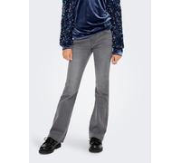 Only & Kids Damen Kogroyal Life Reg Flared Pim021 Noos, Dark Grey Denim, 122
