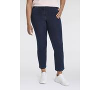 5-Pocket-Jeans KJBRAND "Jeans Betty CS Röhre", Damen, Gr. 22, K-Gr, blau (denim stoned), Denim/Jeans, Obermaterial: 87% Baumwolle, 11% Polyester, 2% Elasthan, figurbetont, Jeans 5-Pocket-Jeans, ideal