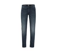 5-Pocket-Jeans LERROS "CONLIN Herrenjeans, 5-Pocket-Style, SLIM FIT, Comfort-Stretch", Herren, Gr. 30, Länge 36, blau (dunkelblau), 98% Baumwolle, 2% Elasthan, Jeans 5-Pocket-Jeans (63995231-30) dunke