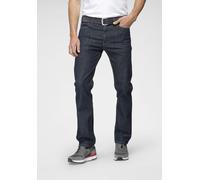 5-Pocket-Jeans LEVI'S "513 SLIM STRAIGHT", Herren, Gr. 31, Länge 30, schwarz indigo flat, Denim/Jeans, Obermaterial: 99% Baumwolle, 1% Elasthan, Jeans 5-Pocket-Jeans (36235834-31)