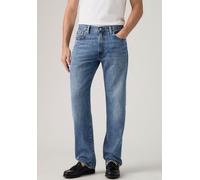 Levi's® Wide Leg Fit Jeans aus Baumwoll-Leinen-Mix Modell '555®' in Blau, Größe 32/32