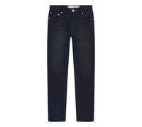 5-Pocket-Jeans LEVI'S KIDS "LVB 502 STRONG PERFORMANCE", Jungen, Gr. 10 (140), N-Gr, blau (headed south), Denim/Jeans, Obermaterial: 69% Baumwolle, 30% Polyester, 1% Elasthan, Jeans 5-Pocket-Jeans, fo