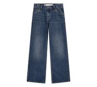 5-Pocket-Jeans LEVI'S KIDS "LVB 578 BAGGY JEANS", Jungen, Gr. 6 (116), N-Gr, blau (bandwagon w, o destruction), Denim/Jeans, Obermaterial: 99% Baumwolle, 1% Elasthan, Jeans 5-Pocket-Jeans, Baggy-Silho