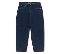 5-Pocket-Jeans LEVI'S KIDS "LVG BAGGY BARREL", Mädchen, Gr. 14 (158), N-Gr, schwarz roast, Denim/Jeans, Obermaterial: 97% Baumwolle, 2% Viskose, 1% Elasthan, Ballonform lang, Jeans 5-Pocket-Jeans, in