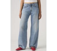 5-Pocket-Jeans LEVI'S "MIDDY BALLOON", Damen, Gr. 32, Länge 30, twisted vibe, Denim/Jeans, Obermaterial: 100% Baumwolle, unifarben, normal lang, Jeans 5-Pocket-Jeans, mit weitem Bein (32479602-32) twi