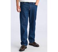 5-Pocket-Jeans LINDBERGH "Jeans Loose Fit", Herren, Gr. 28, Länge 32, blau (original blau), Obermaterial: 100% Baumwolle, unifarben, loose fit, Jeans 5-Pocket-Jeans (72992346-28) original blau