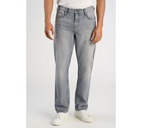 5-Pocket-Jeans LINDBERGH "Jeans Loose Fit", Herren, Gr. 36, Länge 32, grau (thunder grau), Obermaterial: 100% Baumwolle, unifarben, loose fit, Jeans 5-Pocket-Jeans (32168100-36) thunder grau